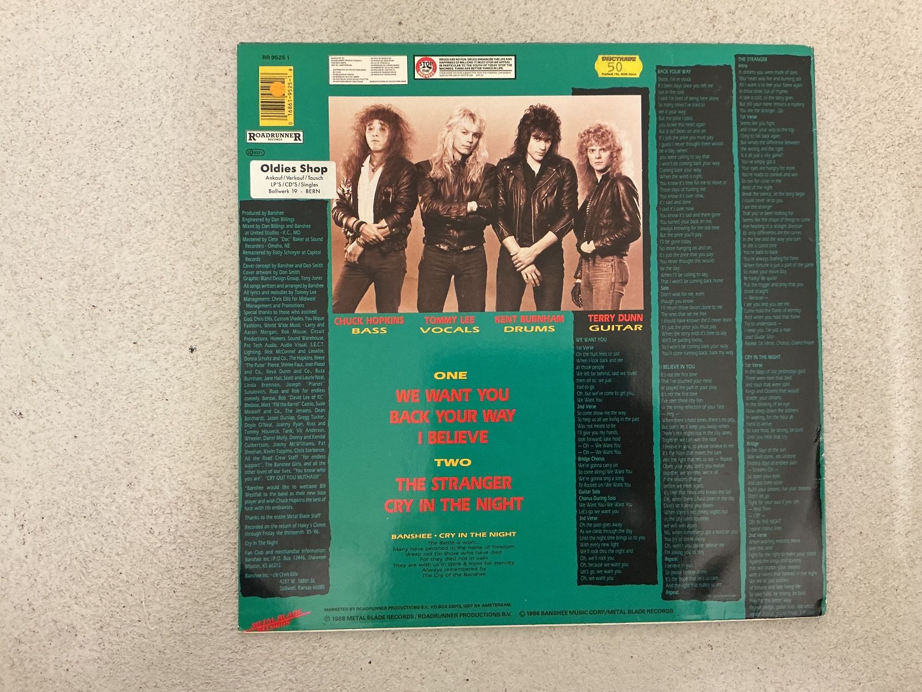 Dischi in vinile: Banshee LP - Cry in the Night – Usato da Winterthur venduto da Tumko_7_Vinyl 1