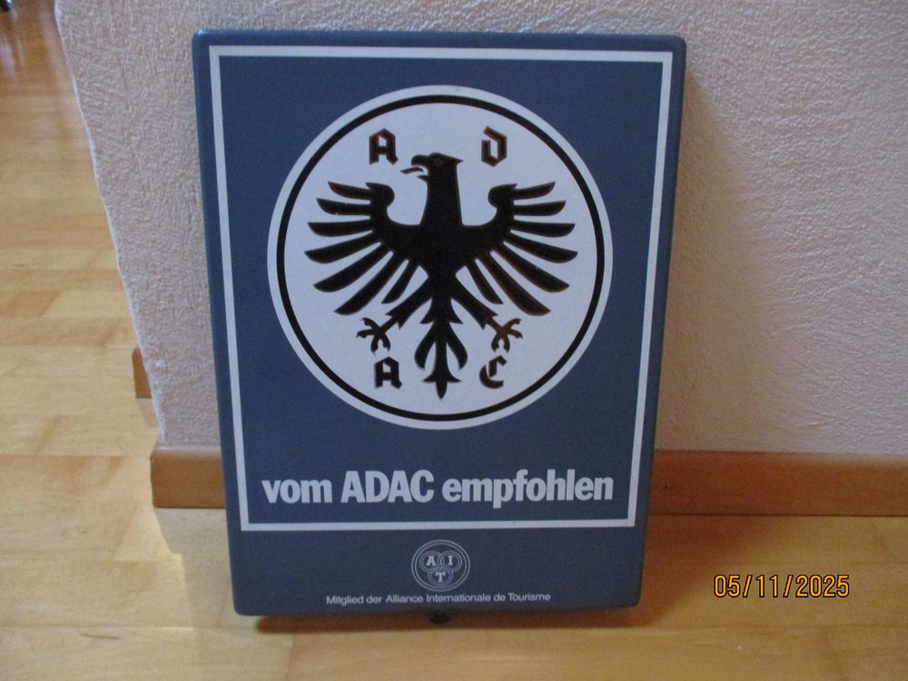 ADAC Automobil Club Deutschland Email Schild 40 x 30 (Gebraucht) in ...