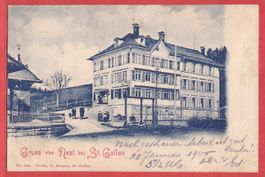 St. Gallen - Gruss von Nest bei St. Gallen - 1900