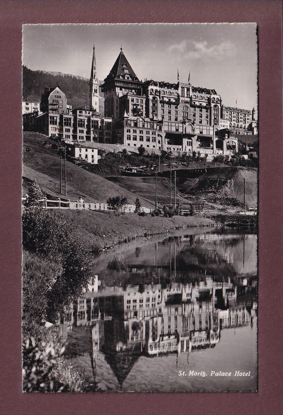 Cartes postales: ST. MORITZ - Palace Hotel – D'occasion à Pully par nicecards