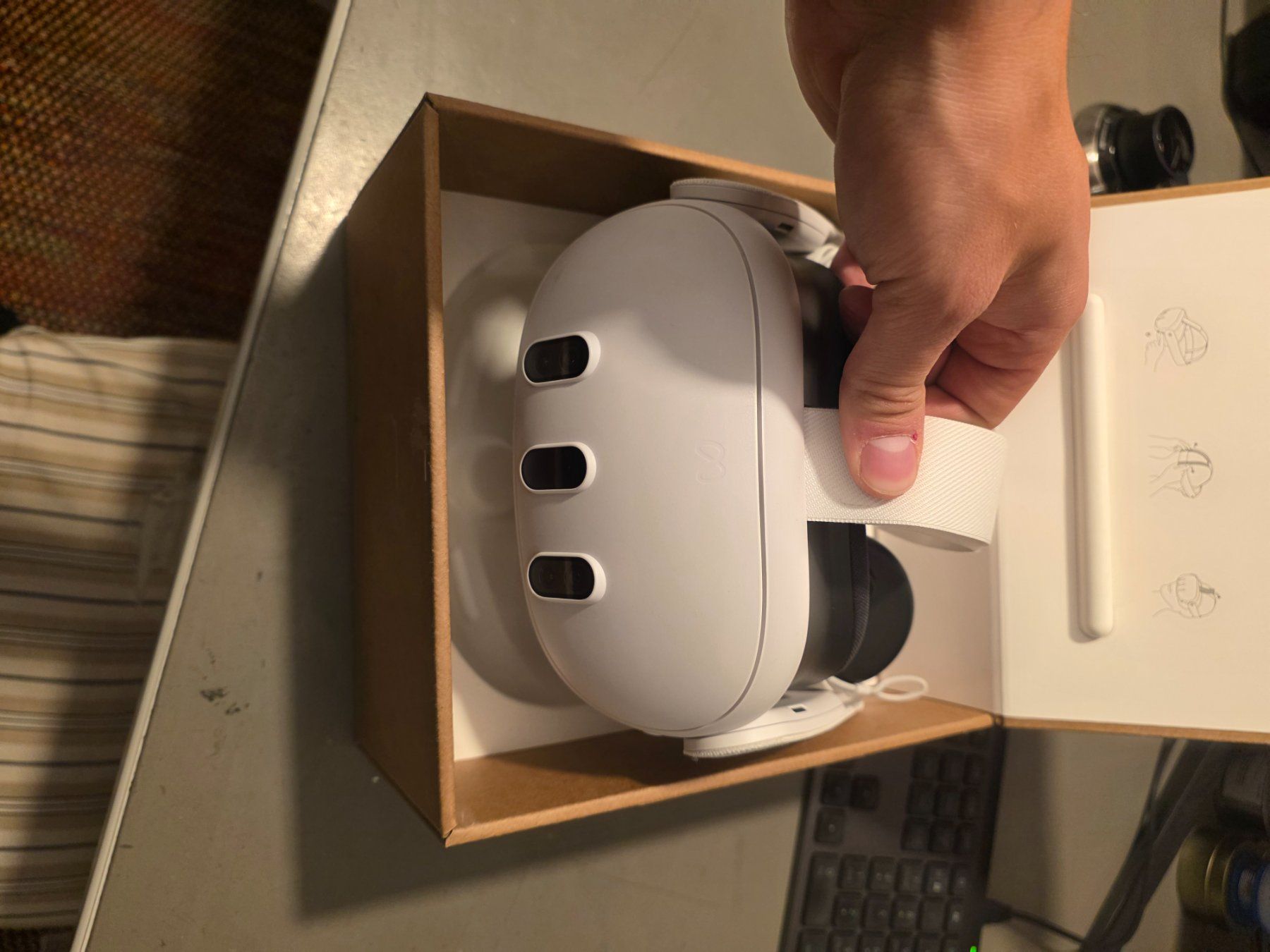 Meta VR Brille: 🌟 Meta Quest 3 VR Headset, 512GB 🌟 – Neu (gemäss Beschreibung) aus Gais von gio_8csg 3