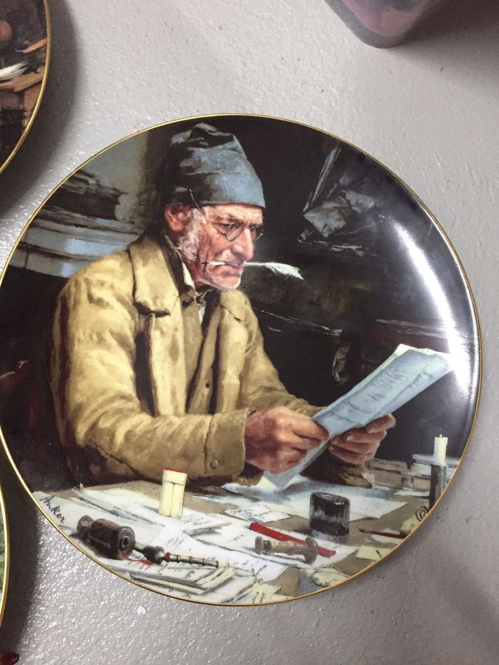 Teller: Teller Albert Anker – Neu (gemäss Beschreibung) aus Oberweningen von Jogi2 5
