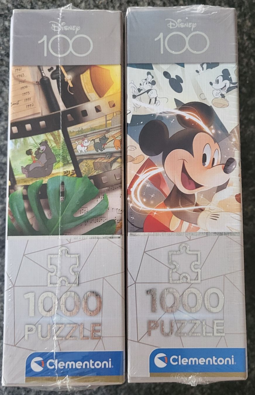 Clementoni Puzzle: 2 puzzles Disney 1000 pièces – Nuovo e nell'imballaggio originale da Montet (Glâne) venduto da KOADA 2