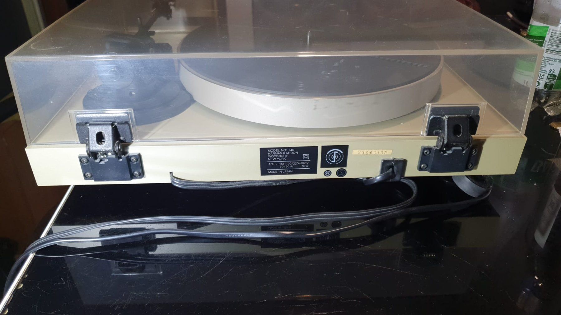 Harman-Kardon Giradischi: Extremely rare high-end Harman Kardon T40 turntable – Nuovo (secondo la descrizione) da St-Cergue venduto da per_6cx5 4