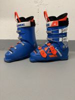 Skischuhe Lange RSJ 65 blau orange akzeptabler Zustand
