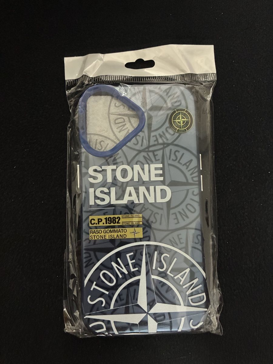 Stone Island Cover & Protezioni schermo: STONE ISLAND CASE BLUE IP16 – Nuovo (secondo la descrizione) da Taverne venduto da YOHISTORE
