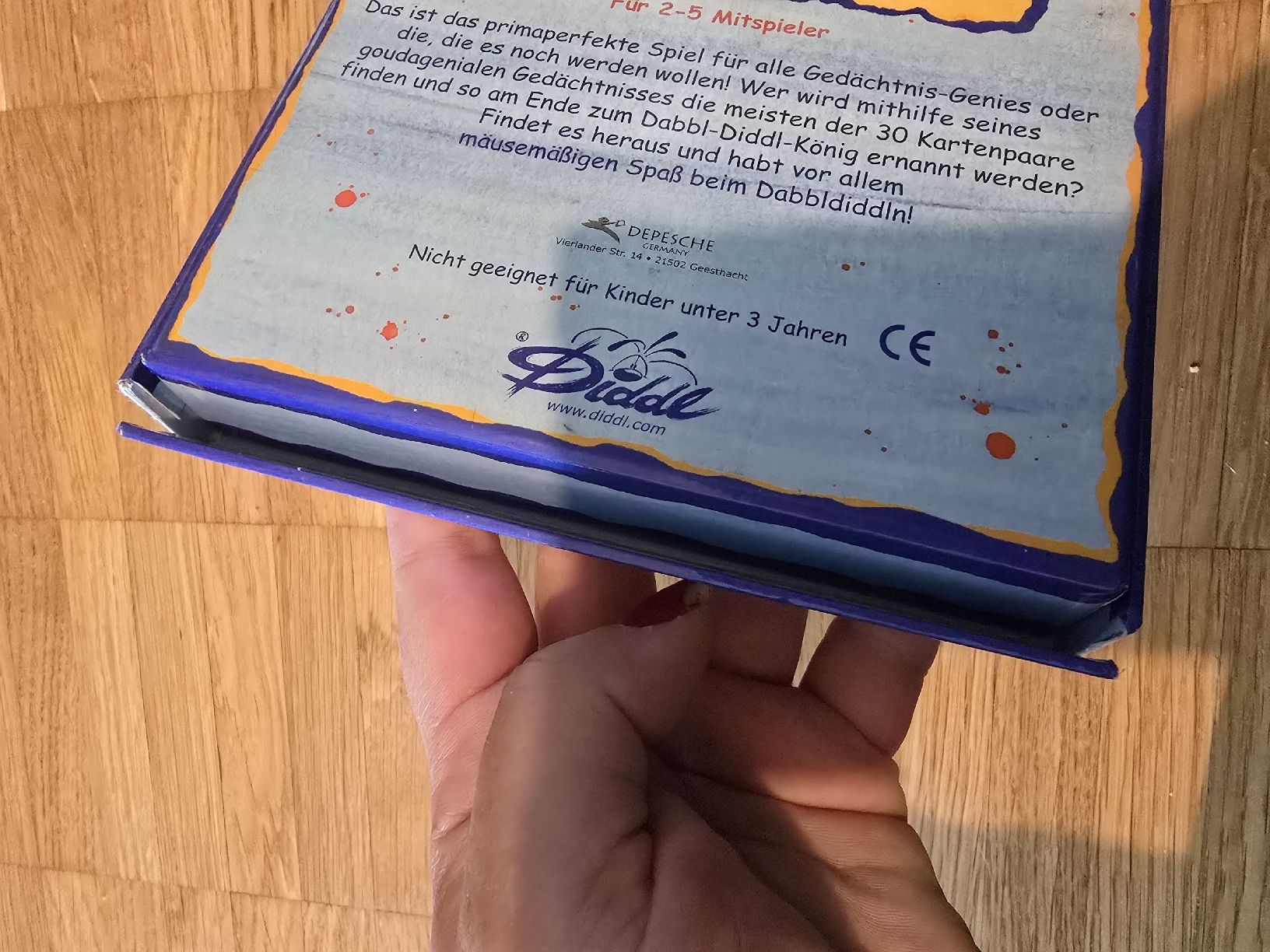 Giochi: Diddl Und Dabbi Memory Spiel  – Usato da Bülach venduto da Cat_2.5 2