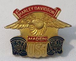 AA459 - Pin Harley Davidson MADE IN USA EST 1903