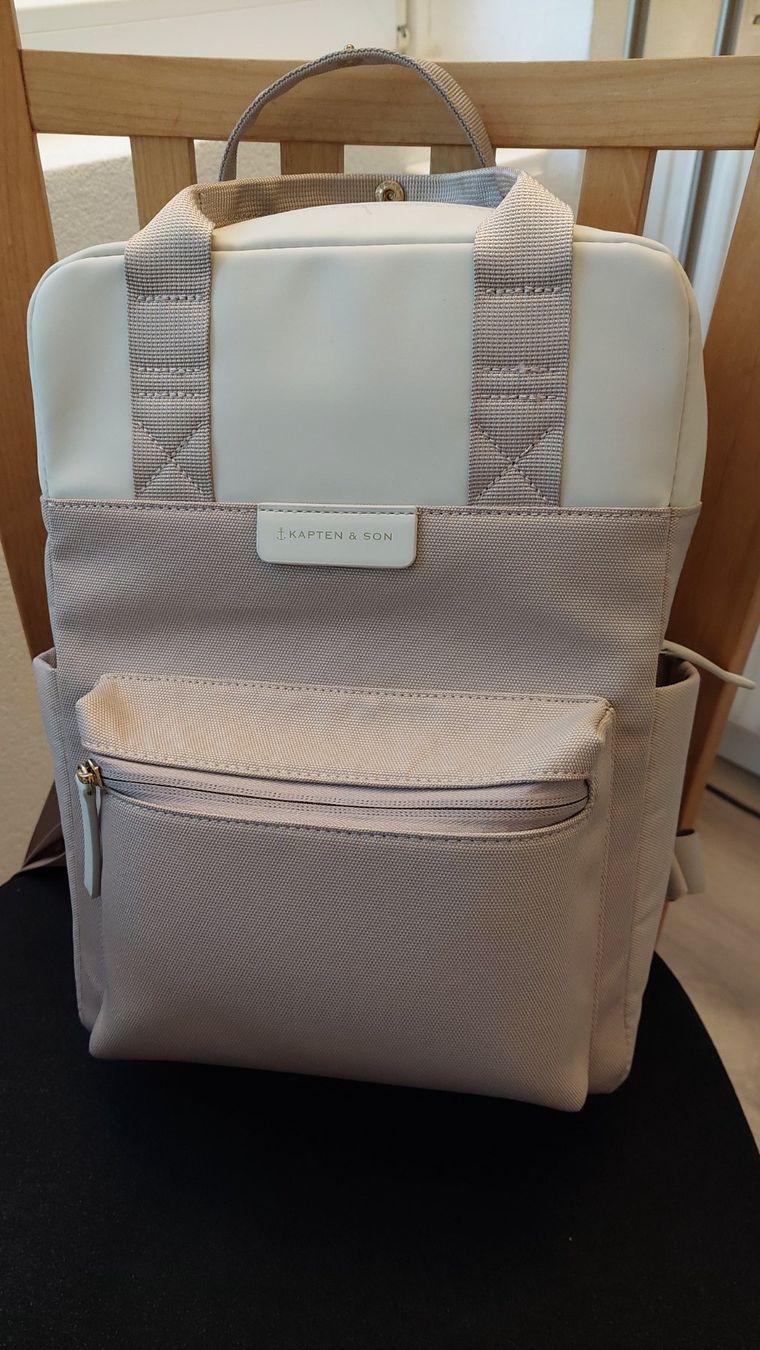 Kapten & Son Zaini: Kapten & Son Rucksack Bergen SMALL - muted clay – Usato da Allschwil venduto da sba_h6b8