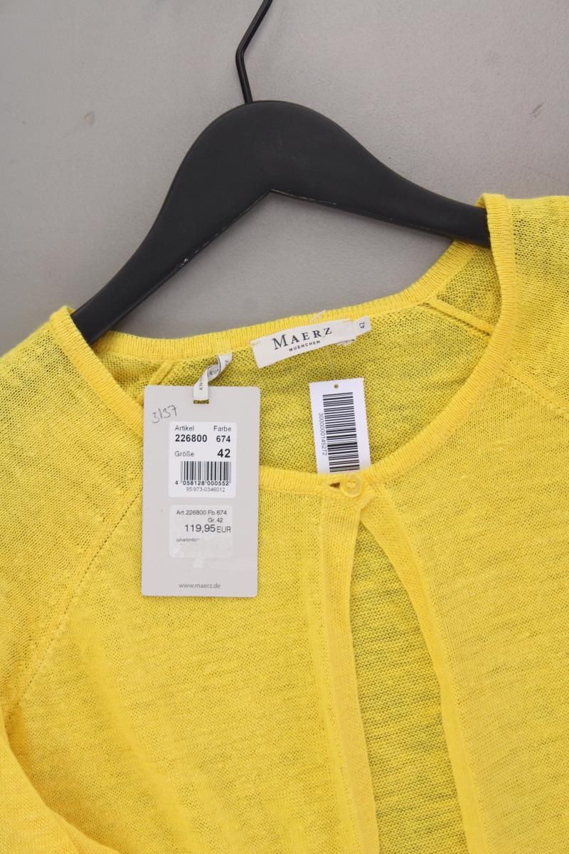 Maglioni & Felpe: MAERZ München Strickjacke Gr. 42 gelb – Nuovo (secondo la descrizione) da Neustadt an der Waldnaab venduto da SecondLifeFashion 1