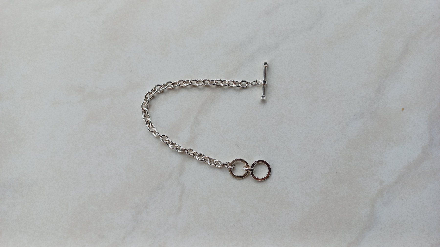Bracciali & Braccialetti: Armband Länge 18cm Durchmesser Silber B:4,5mm – Nuovo e nell'imballaggio originale da Winistorf venduto da acreativ4 3