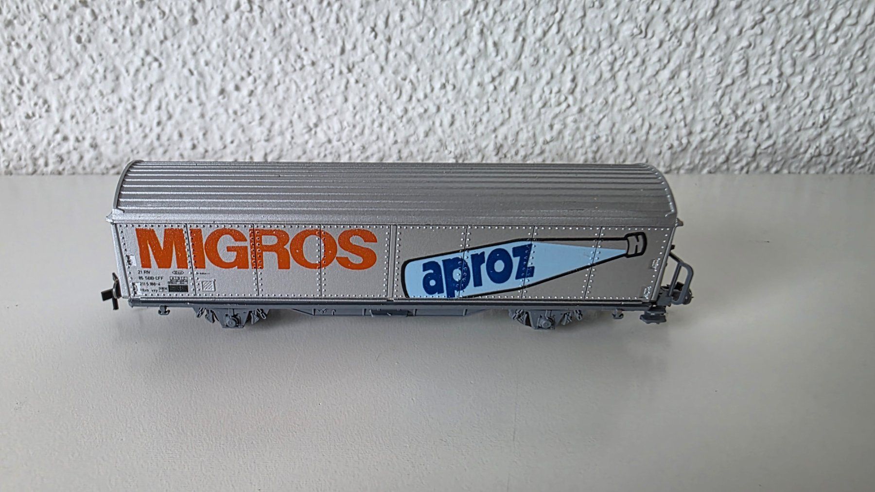 Roco Modelleisenbahnen: Hbis Migros/Aproz – Gebraucht aus Wittenbach von Hase113 1