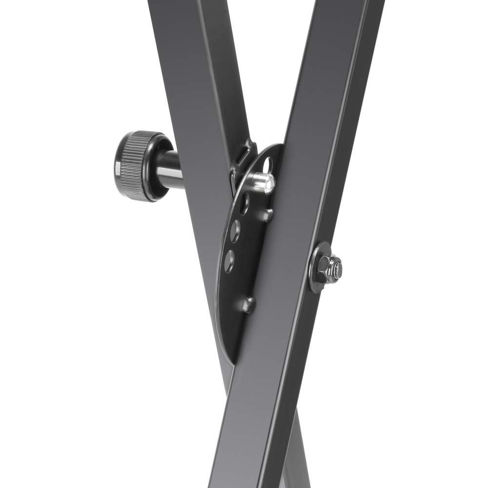 Supporti per strumenti musicali & leggii: Adam Hall Stands SKS 04 - Keyboardständer schwarz – Nuovo e nell'imballaggio originale da Däniken SO venduto da Profog1 2