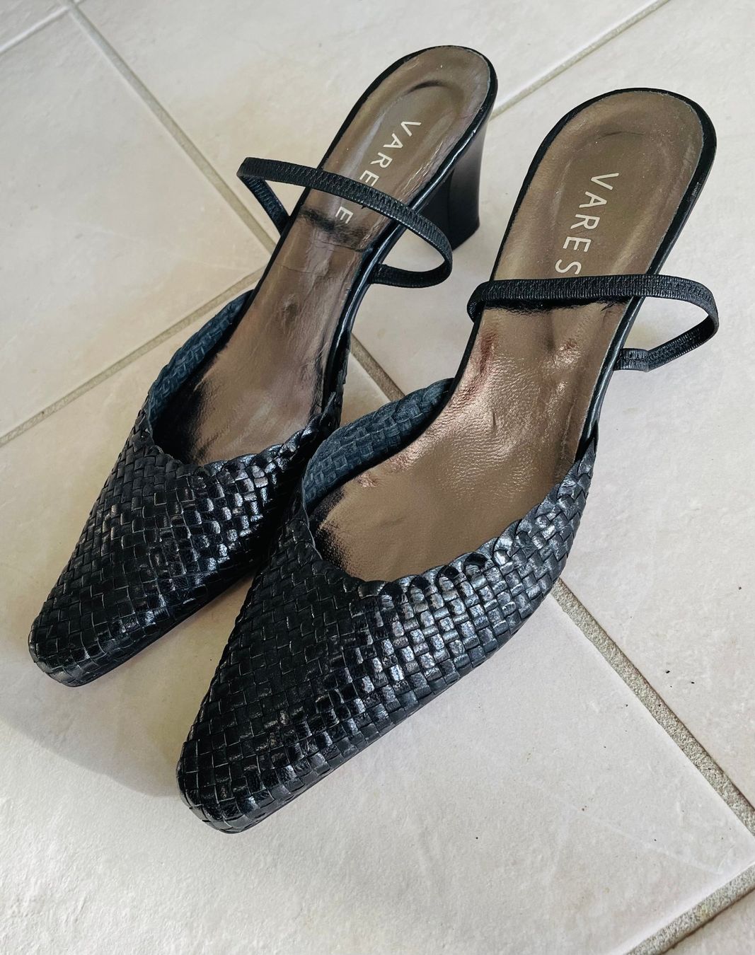 Scarpe da donna: Slingback Sandalen echt Leder NEU – Nuovo (secondo la descrizione) da Etoy venduto da Diadefin