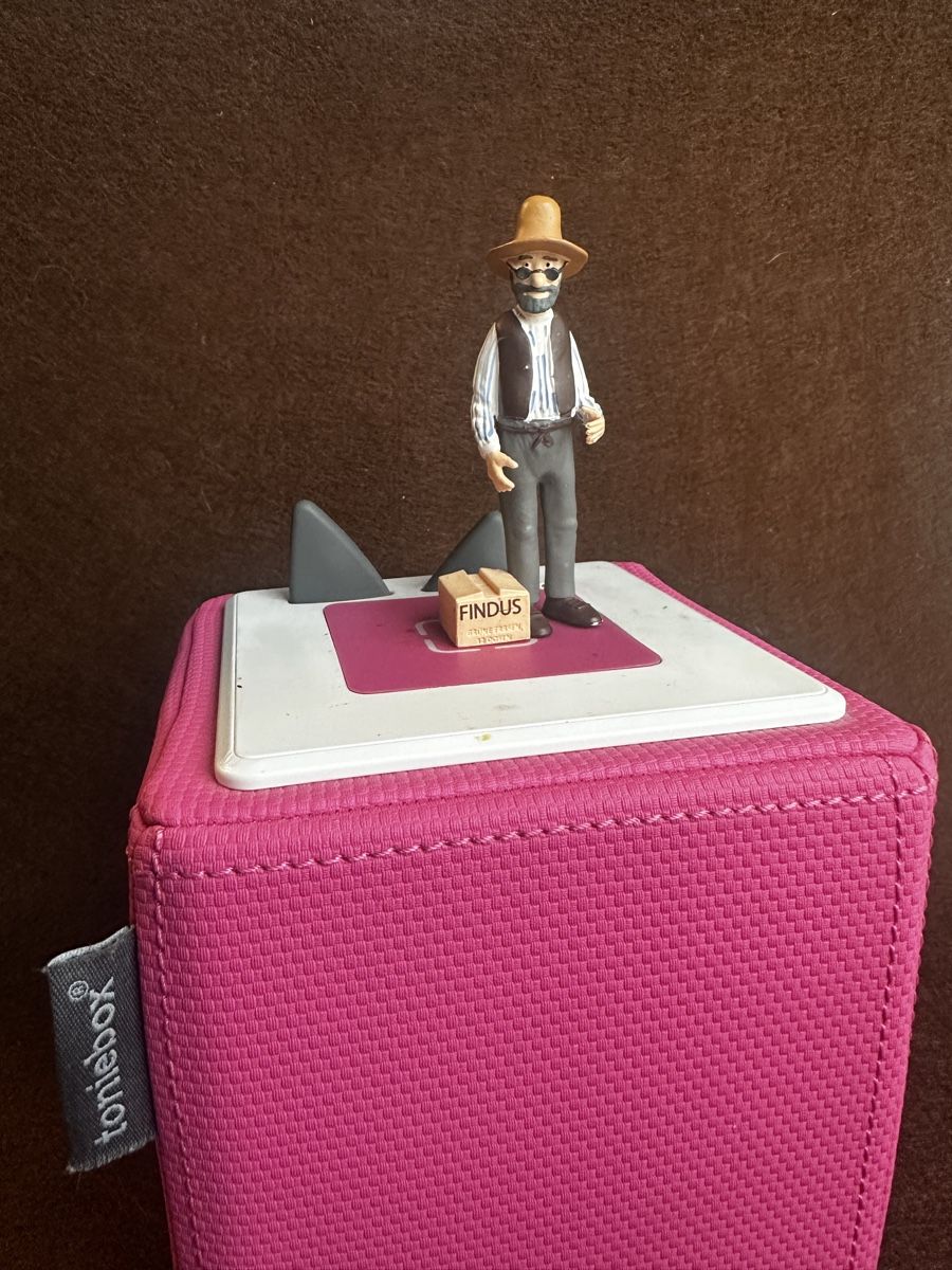 Tonies Statuette: Tonie Box Figur - Findus und Pettersson – Nuovo (secondo la descrizione) da Forch venduto da sv94 1