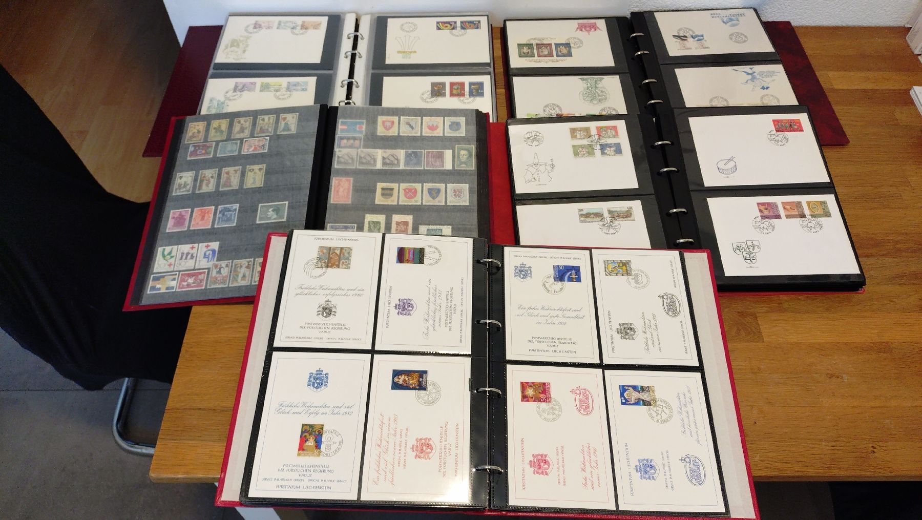 Tutti i francobolli: Fürstentum Liechtenstein Sammlung SBK 1300.-Fr – Usato da Tägerschen venduto da cupra81