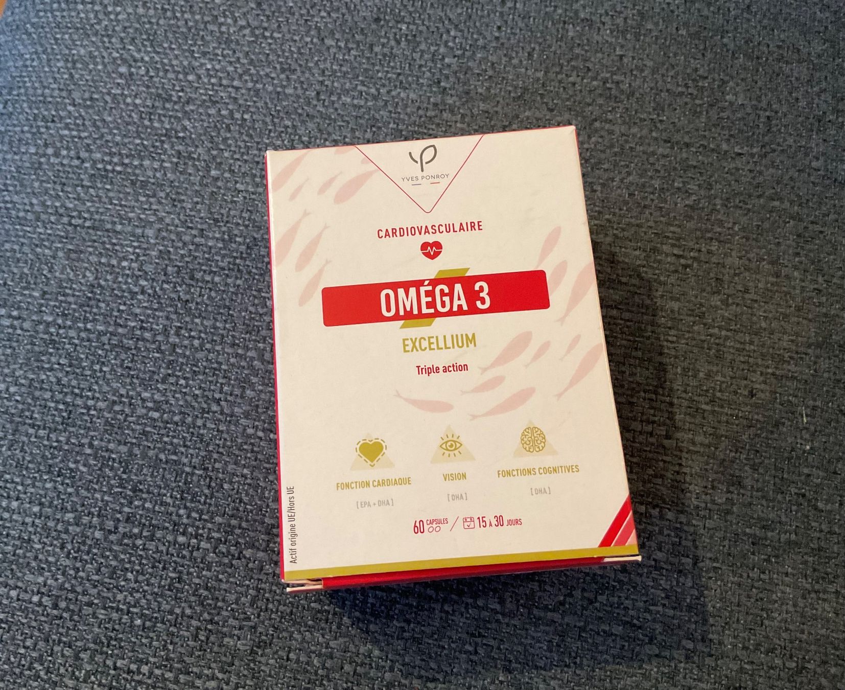 Lebensmittel & Spezialitäten: Oméga 3 excellium Yves Ponroy – Neu und originalverpackt aus Icogne von luna.16