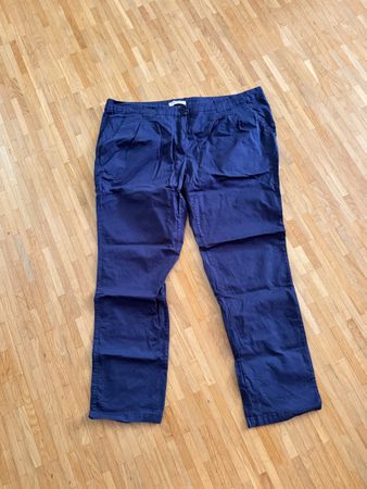 Damen Chino Hosen dunkelblau Grösse 48
