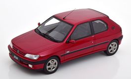 Peugeot 306 S16 Le Mans 1993 dunkelrot met. / schwarz   1:18