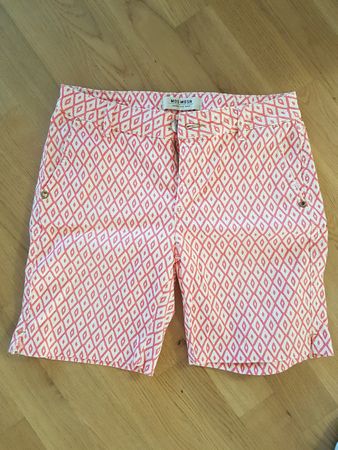 Mos Mosh Shorts, Gr. 28, Koralle/Weiss, Top Zustand!