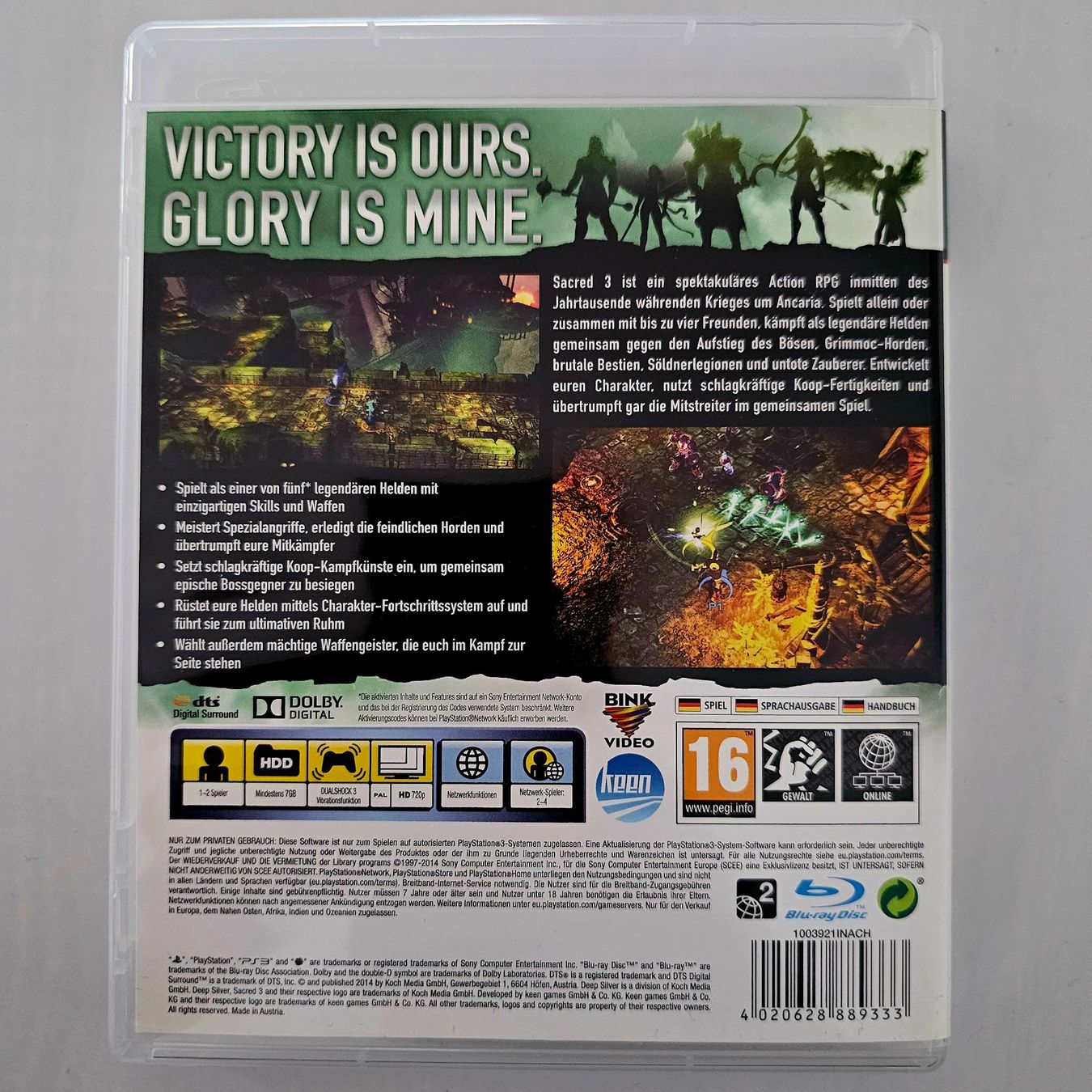 Sony Giochi: Sacred 3 First Edition (PS3) – Usato da Holziken venduto da Miglioregamesnmore 1