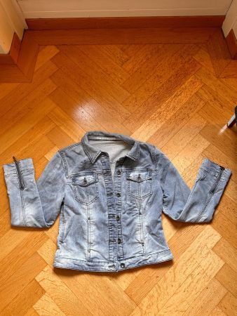 Washed Nile Jeansjacke Gr. S