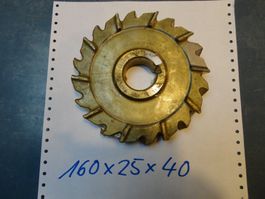 HSS Scheibenfräser FRANKEN 160 x 25