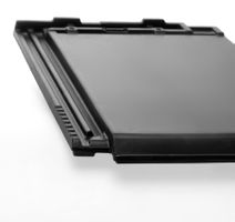 100 Stk. Dachziegel Glattziegel Black Matt