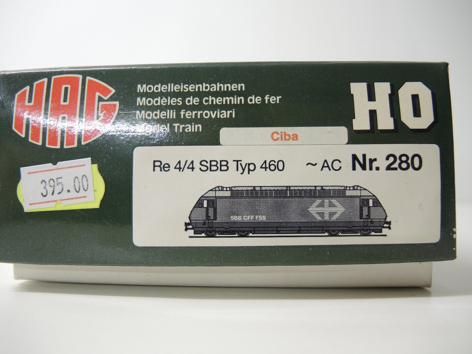 Märklin Modellini di ferrovie: HAG 280 Re 460 Ciba blau – Usato da Dagmersellen venduto da fis_9hty 1