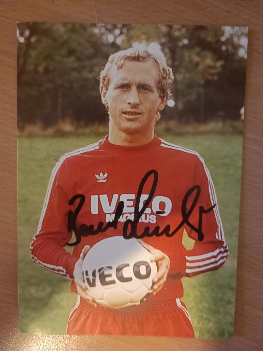 Autografi: Bernhard Dürnberger - Bayern München - handsigniert – Usato da Menziken venduto da Artographs