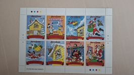Feuille de 8 timbres Disney Sierra Leone, neuf 