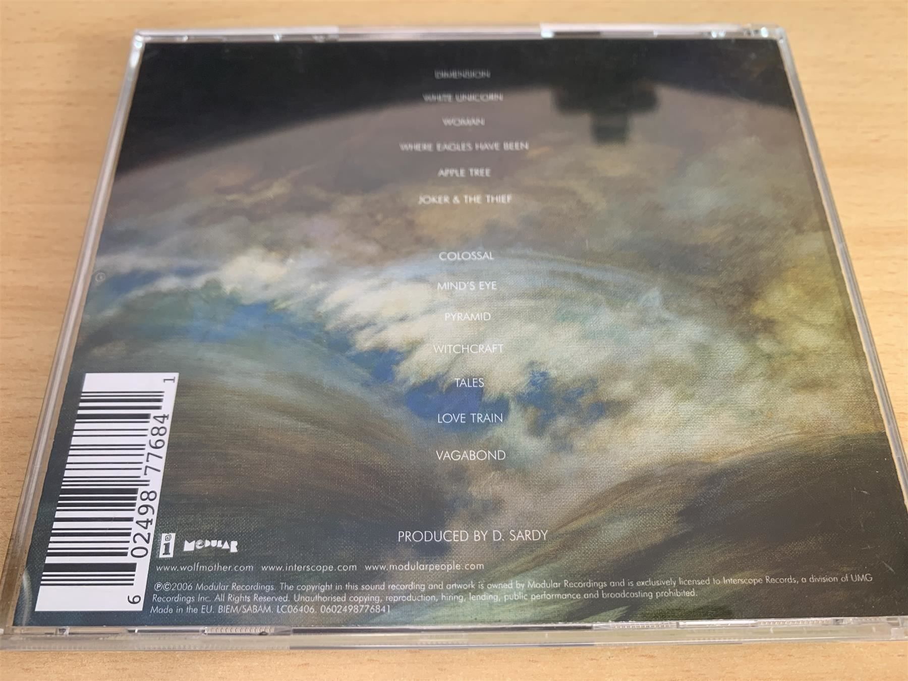 CD: Wolfmother – Wolfmother – Usato da Rikon im Tösstal venduto da Alpenmutz 1