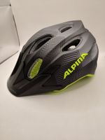 Alpina - Velohelm Carapax Jr. (51-56cm) - Black-Neon-Yellow