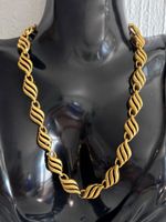 Collier ras-de cou- vintage Haute fantaisie  mailles feulles