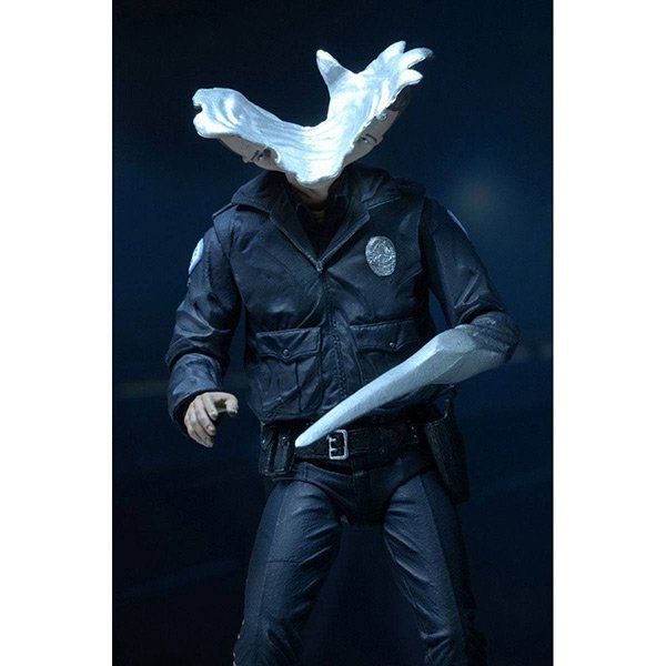 Statuette: NECA Ultimate Terminator 2 T-1000 (Motorcycle Cop) Actionfig – Usato da Zofingen venduto da ActionSpielzeug 4