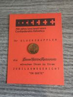Schweizer Glücksräppler 700 Jahre Confœderatio Helvetica
