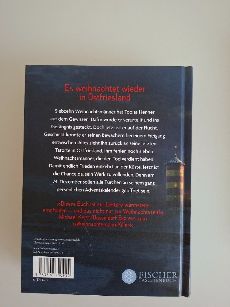 Libri: Klaus-Peter Wolf - 3 Weihnachtsmann-Killer, feste Einbände – Usato da Oberentfelden venduto da Affra01 2