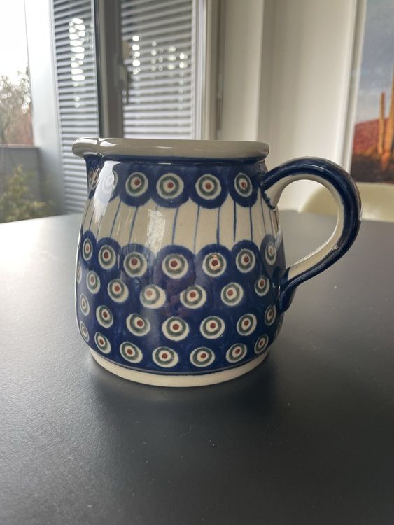 Boleslawiec Bunzlauer Keramik Tasse Gobelet Set 2 X 0,35 L, En Pologne