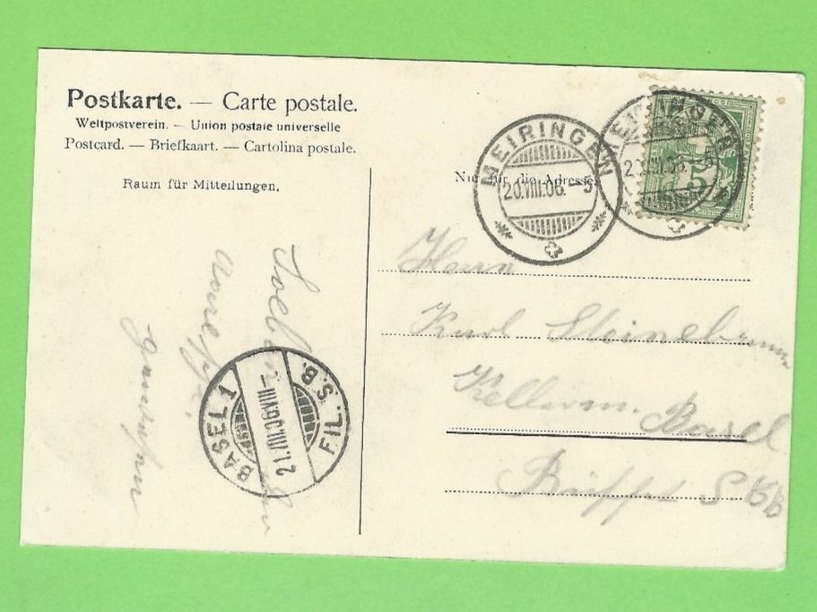 Cartoline postali: Aareschlucht – Usato da Zürich venduto da t24_de 1