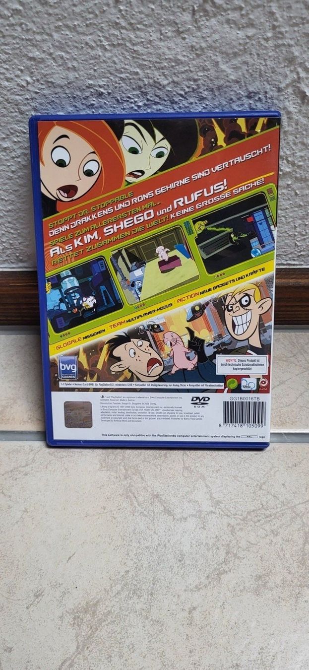 Sony Spiele: PS2 - Kim Possible – Gebraucht aus Münsingen von Heroism2010 1