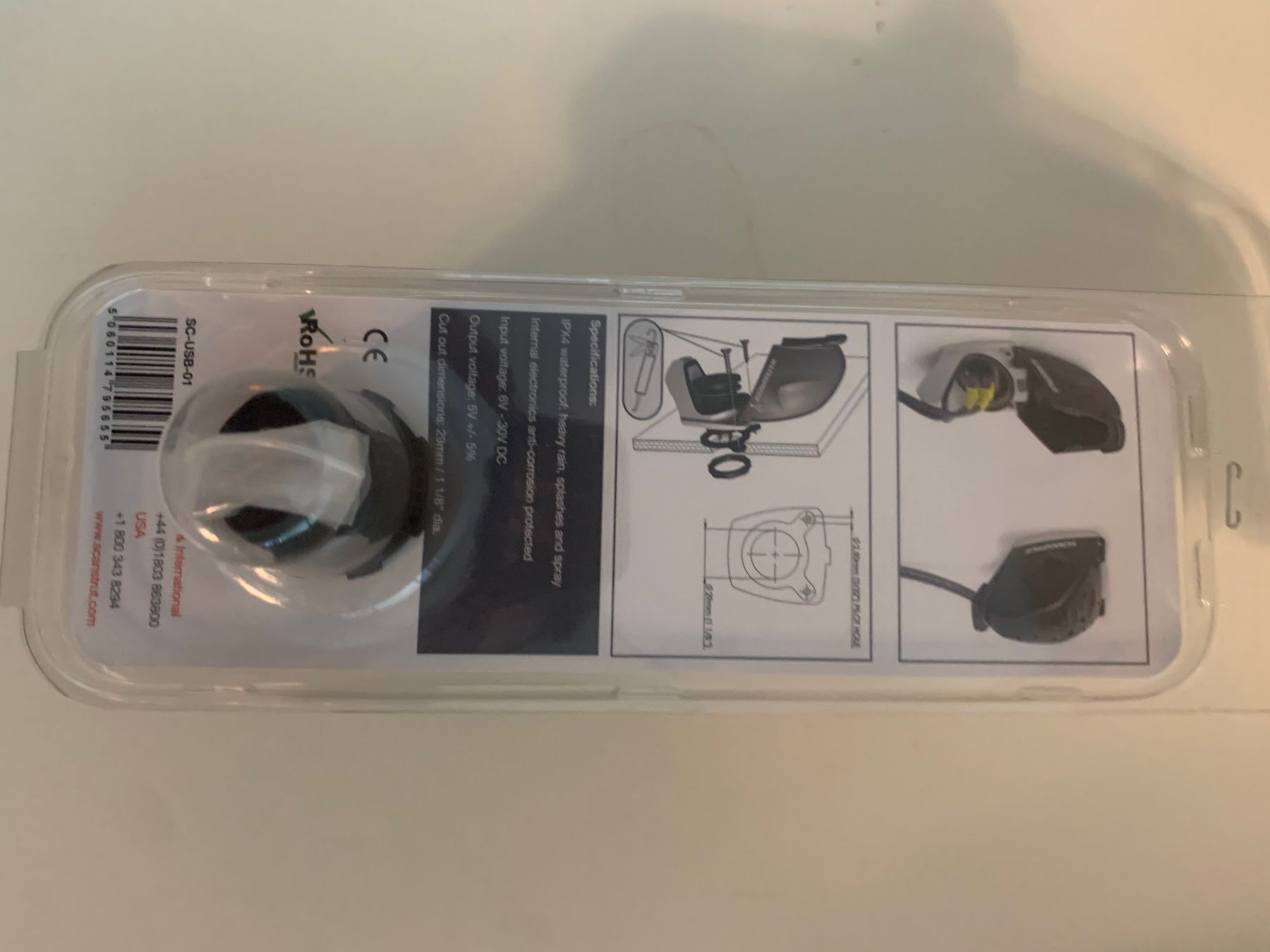 Spine: Scanstrut Wasserdichte Steckdose USB für Wohnmobil oder Boot – Nuovo e nell'imballaggio originale da Zumikon venduto da nubyan 2