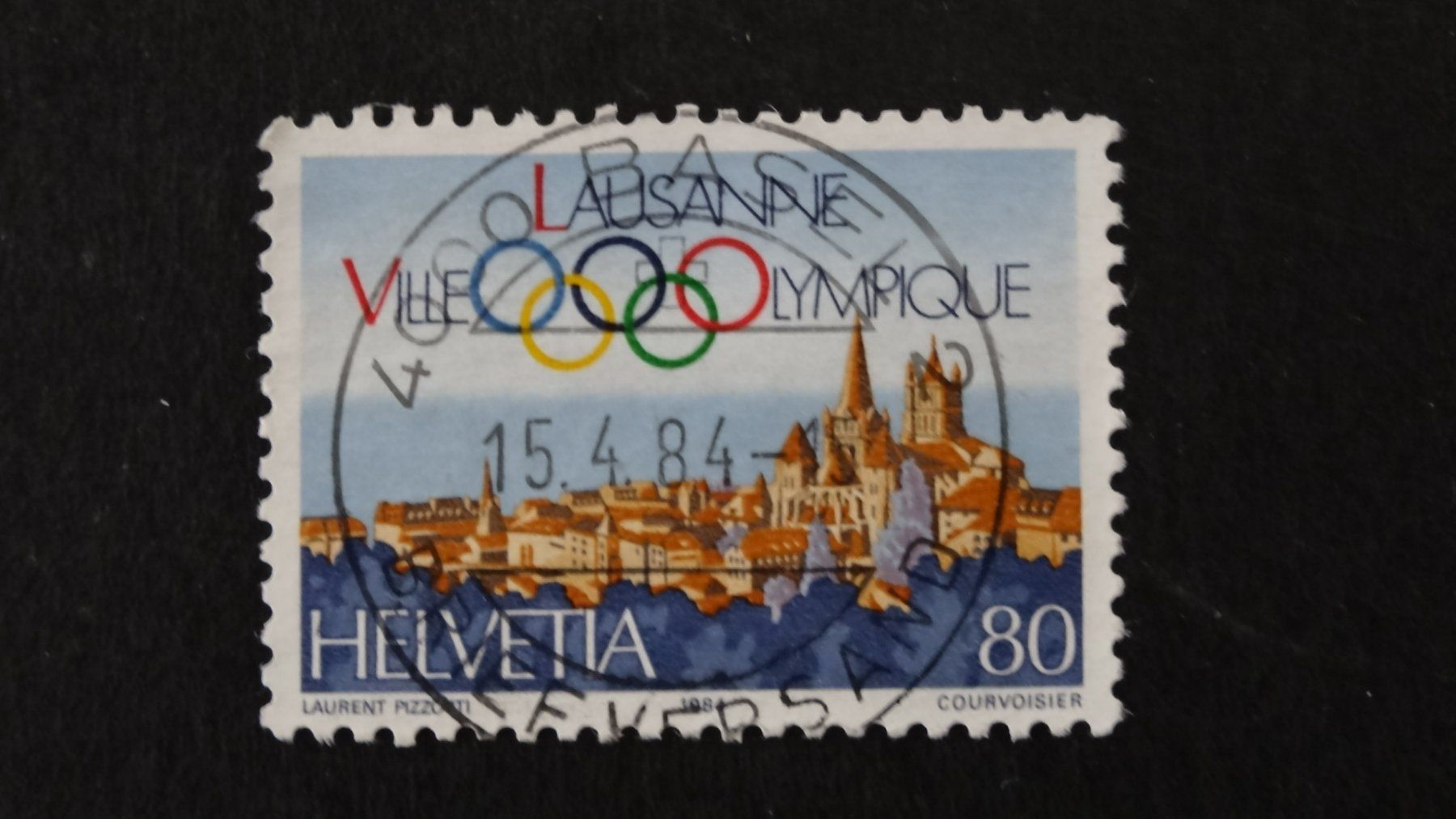 Tutti i francobolli: Vollstempel BASEL 2  15.4.84    97 – Usato da Anwil venduto da larks