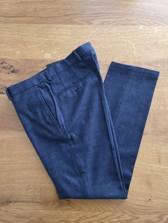 Boggi Milano Hose Karo Blau