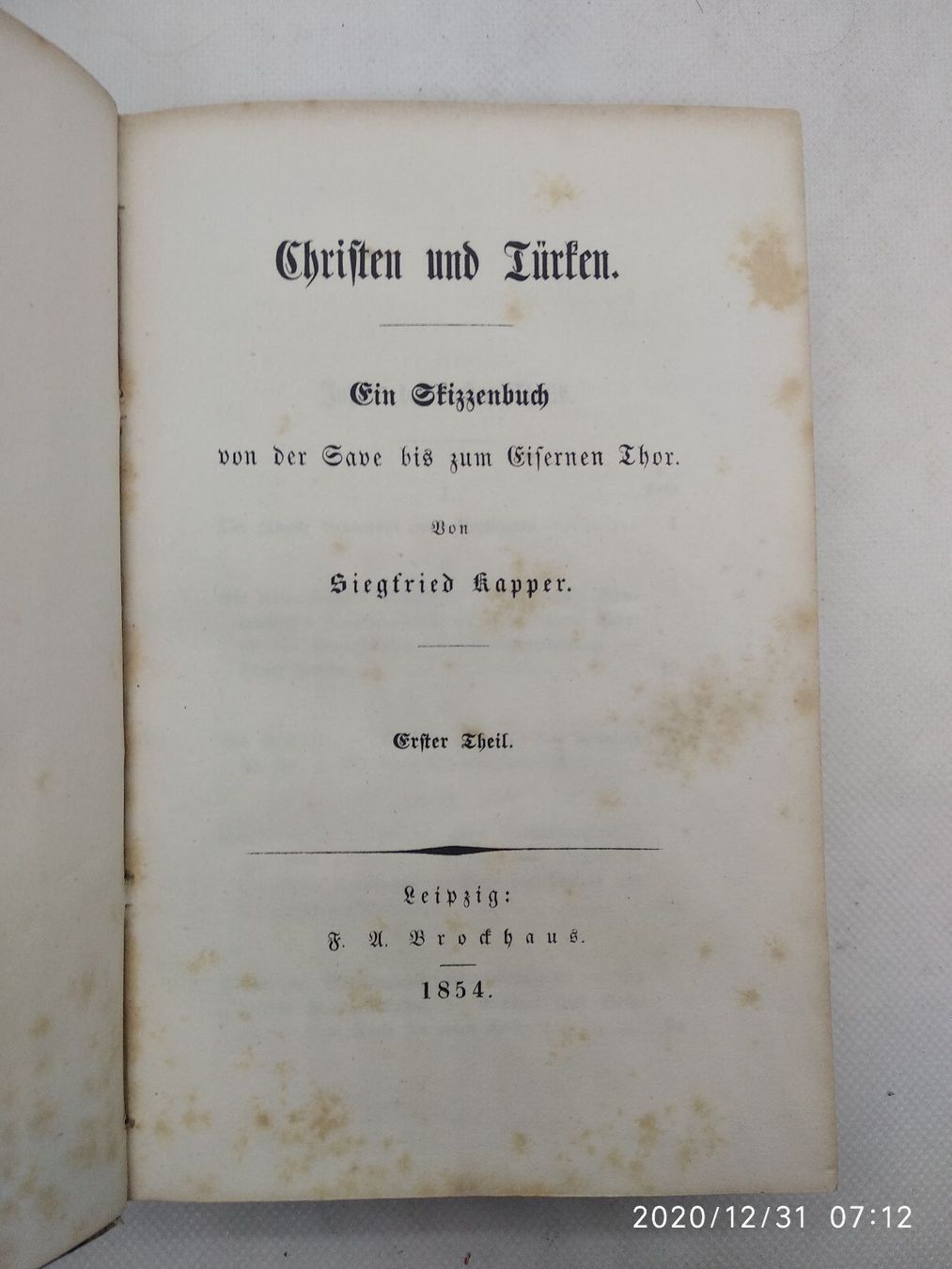 Modellismo RC: CHRISTEN UND TÜRKEN 1854 – Usato da Goldach venduto da Gaip