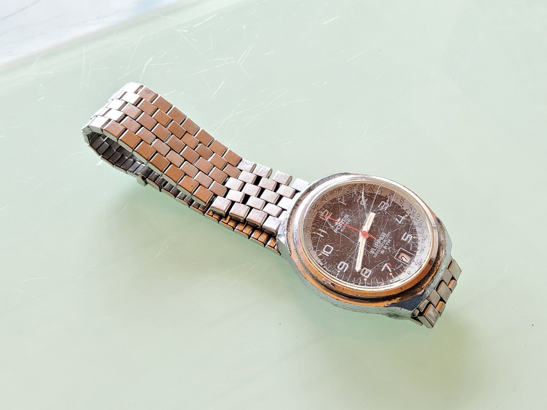 Uhren: Montre bracelet Fortis Flipper  – Gebraucht aus Malleray von Broc-Mo 7