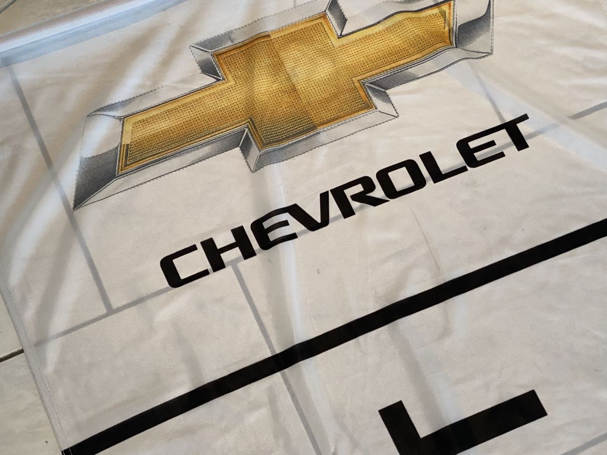 Chevrolet Fahnen: Fahnen von Chevrolet 80cm x 190cm – Gebraucht aus Hägglingen von Karin0802 2