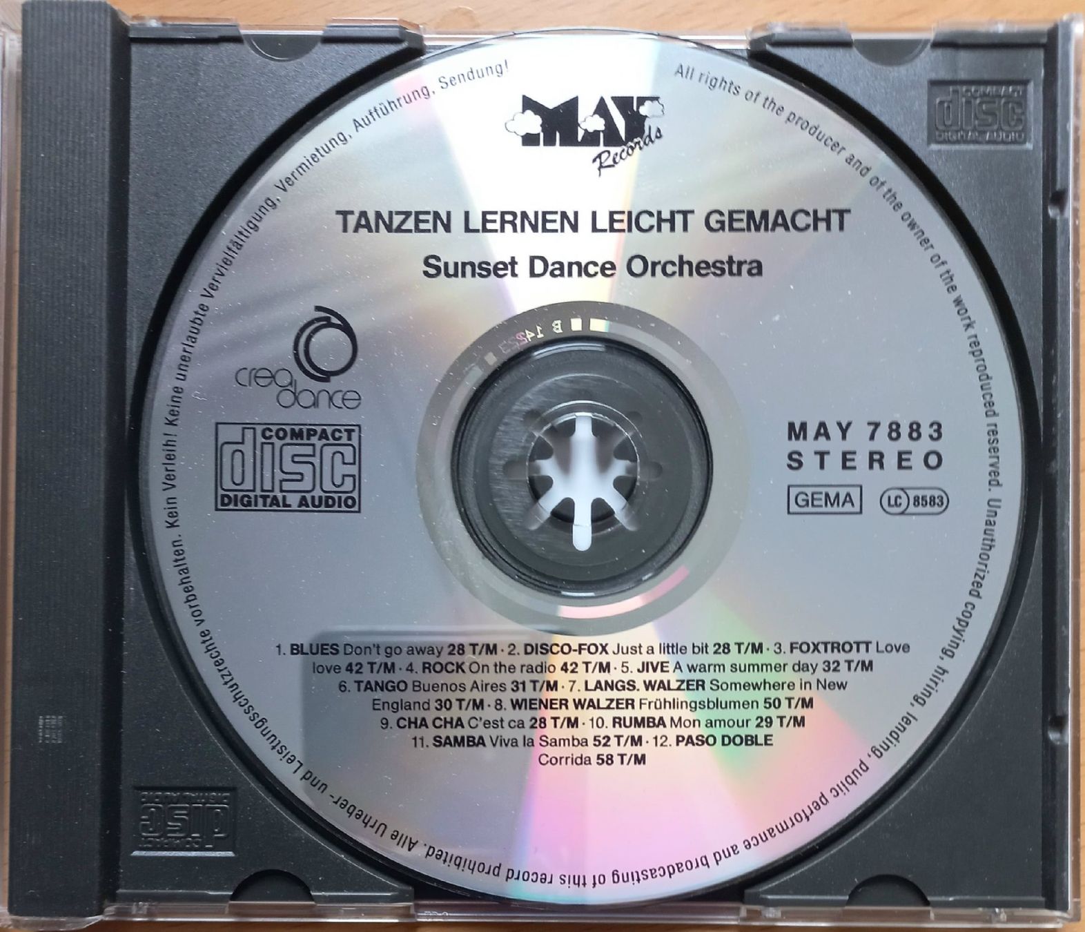 CDs: CD - Tanzen lernen leicht gemacht – Gebraucht aus Niederuzwil von lubimaja 1