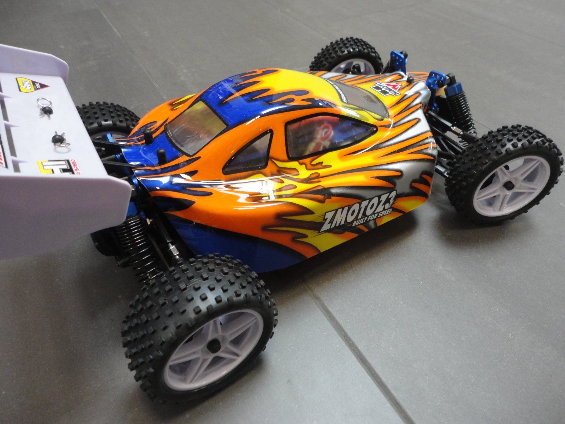 Modellismo RC: schneller 4WD Buggy 1:10 neu – Nuovo e nell'imballaggio originale da Horgen venduto da RcModell 3
