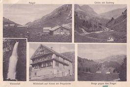 Muotathal Pragelpass Wirtschaft auf Kreuz Pragel Chlön etc.