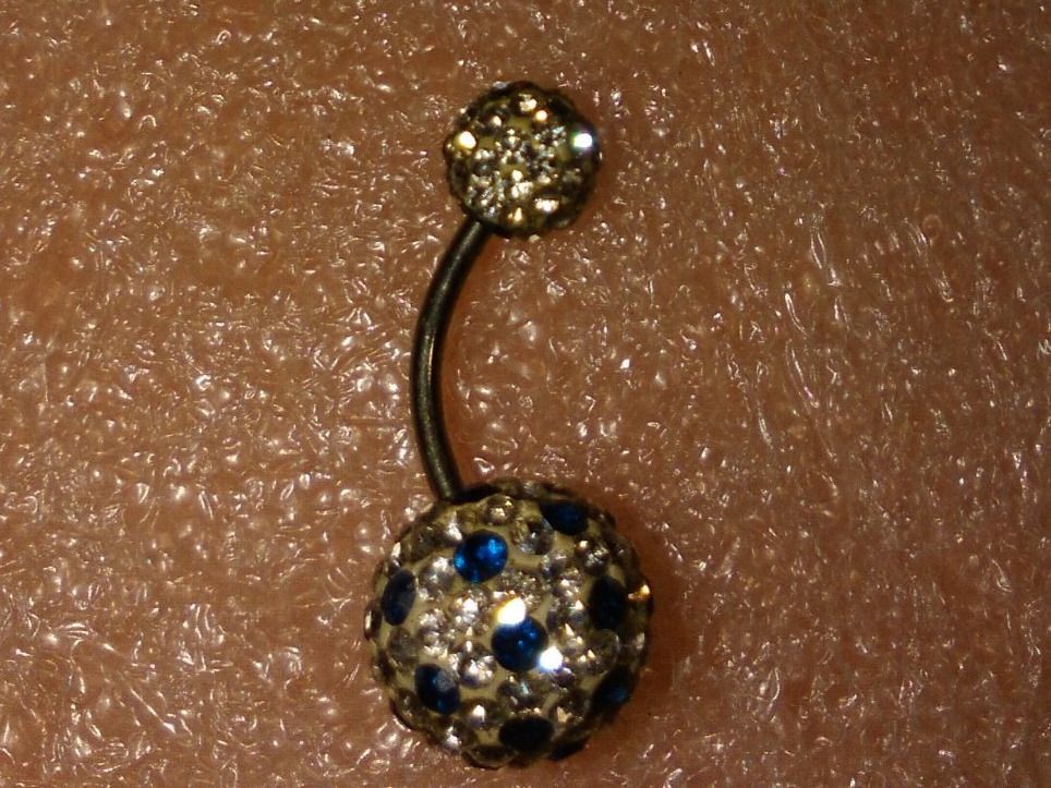 Piercingschmuck: BAUCHNABEL PIERCING,,MIT ECHT KRISTALL,,GLANZIG – Neu (gemäss Beschreibung) aus Basel von bijoutrie_4 1